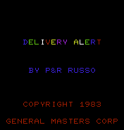 Delivery Alert